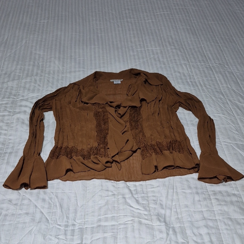 Notations Brown Women's Blouse
